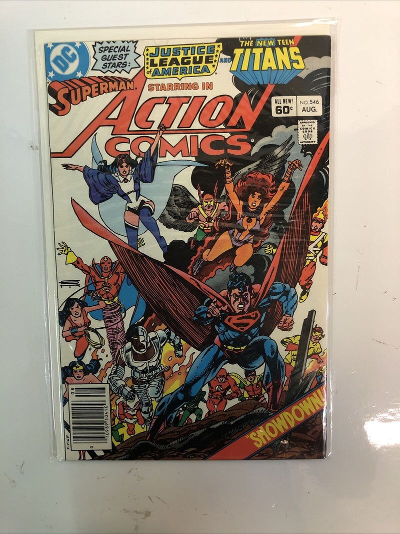 Superman Starring In Action Comics (1979) Complete Set