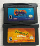 Spyro Season of ice, Shrek 2 GBA(Game Boy Advance)