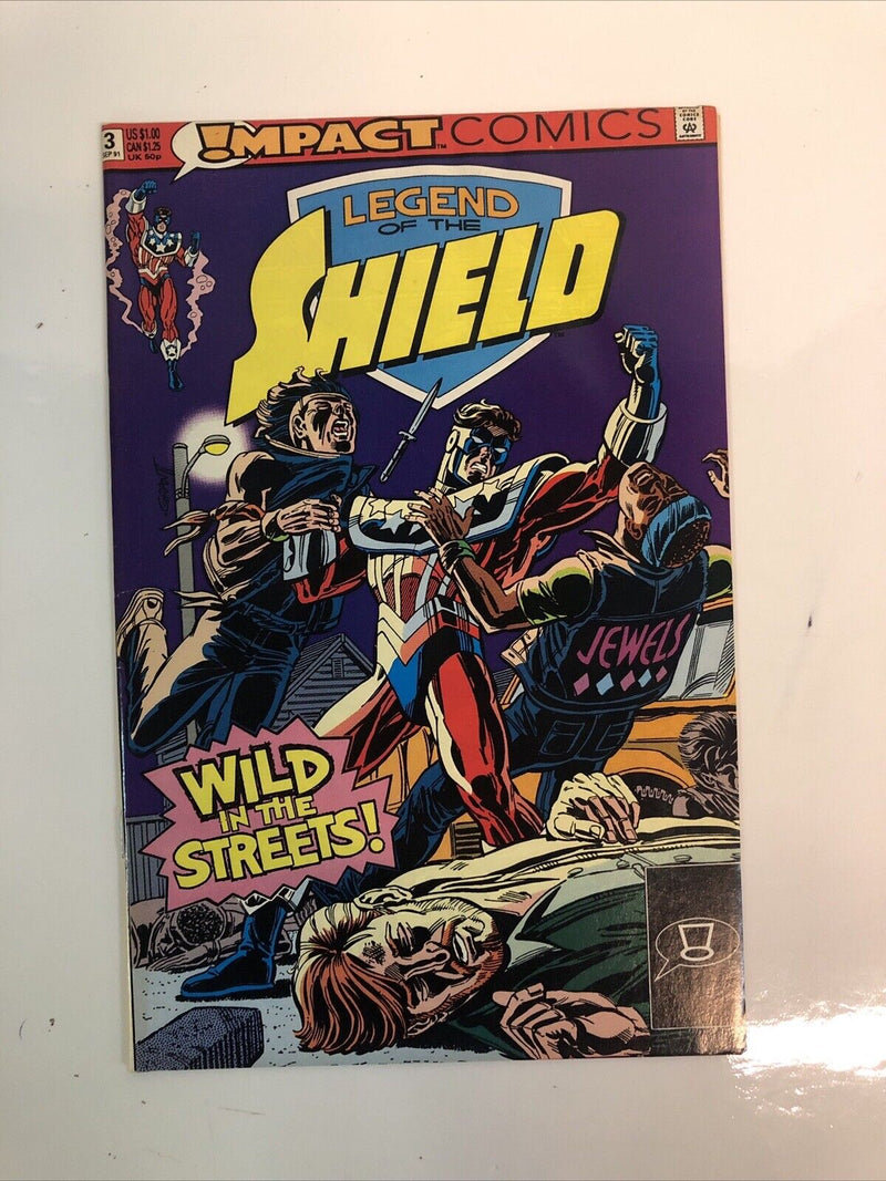 Legend Of The Shield Comics (1991) Starter Set # 1-16 & Annual # 1 (F/VF) Impact