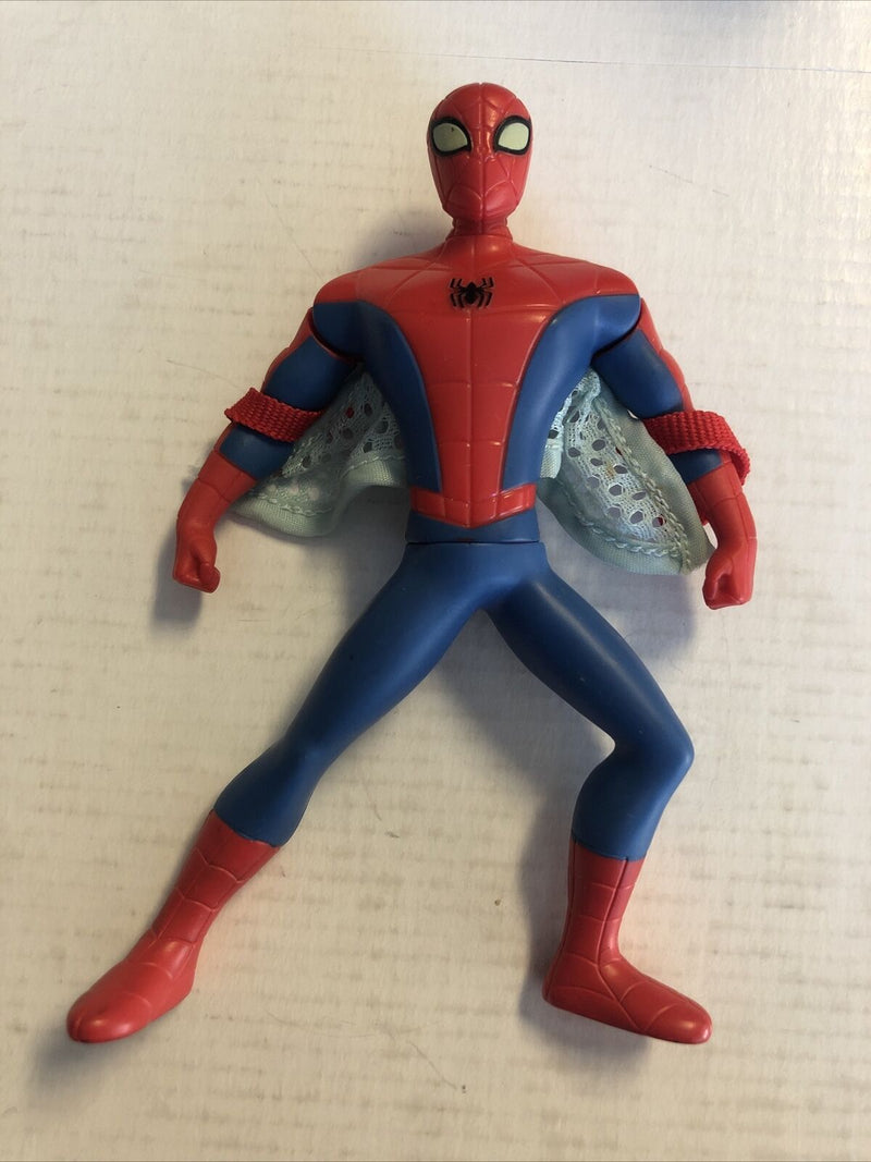 SPIDER-MAN (Web Wings) Figure, Marvel Burger King 2009 Complete Mint