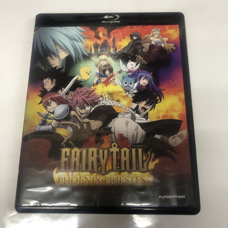 Fairytail -Phoenix Priestess Funimation (2013) anime • combo DVD and Blu-Ray