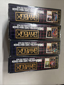 1990-1991 NBA Skybox Basketball Series 1 Factory Sealed Boxes 72 Packs Lot Of 2