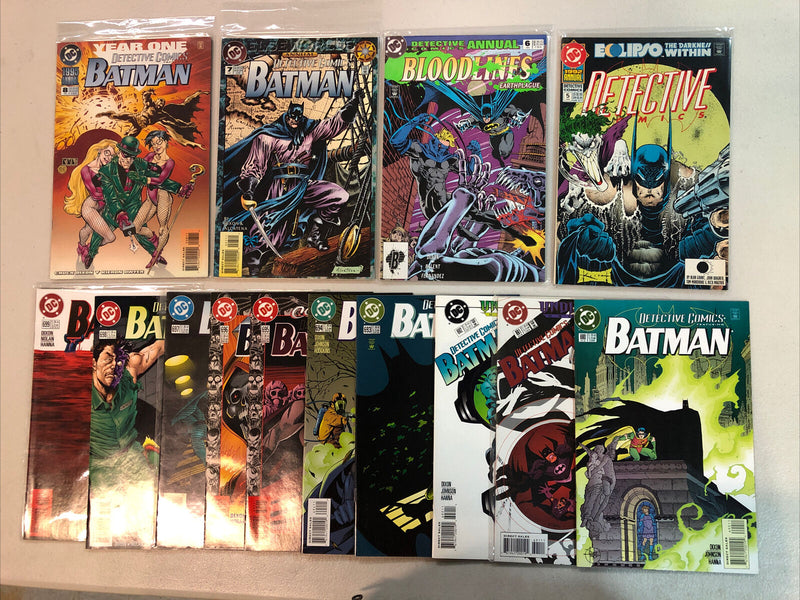 Detective Comics (1992) #651-699, 0, An# 5-8 (VF/NM) Complete Sequential Run Set