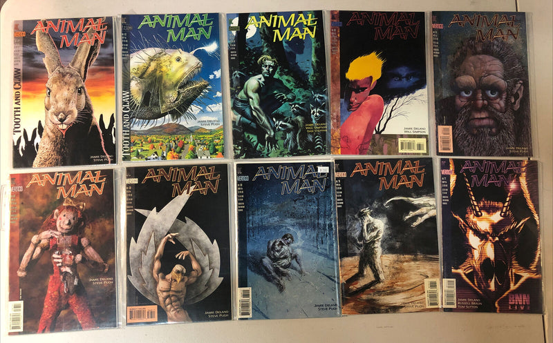 Animal Man (1988) #1-89 Missing #5 Dc Comics VF/NM Incomplete Set