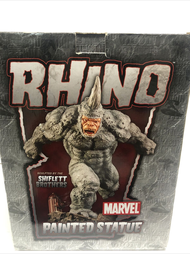 Rhino Marvel Painted Statue 2006 Sculpted By Shiflett Bros