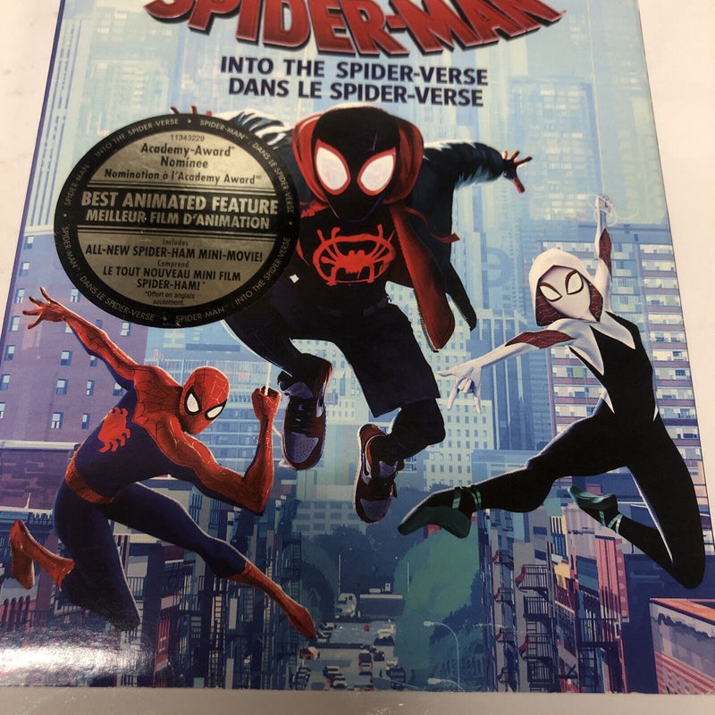 Spider-Man: Into the Spider-Verse (2018) Blu-ray/DVD • 2-Disc Set