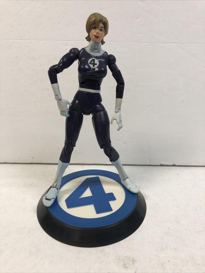 Marvel Legends Fantastic Four Box Invisible Woman Action Figure 2004 Mint