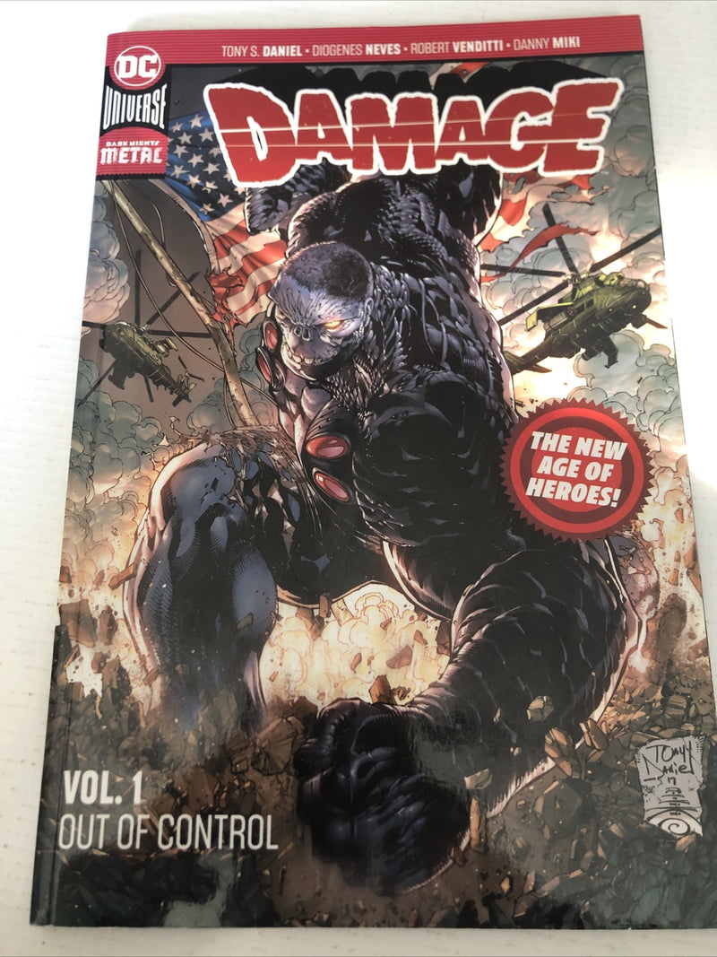 Damage The New Age Of Heroes (2018) DC Comics  TPB SC Danny Miki