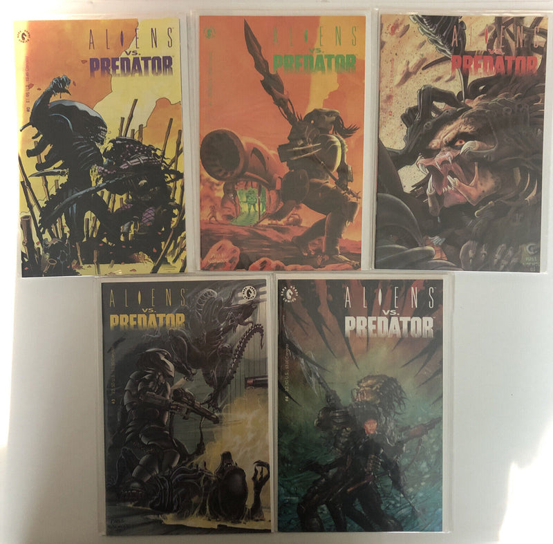 Aliens vs. Predator (1990) 0-4 (NM) Dark Horse Comics| Complete Set