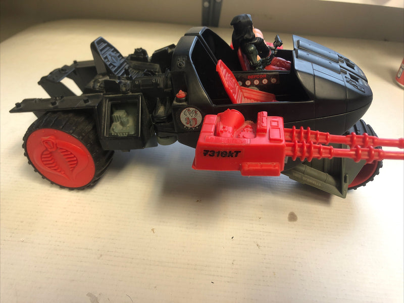 G.I. Joe Cobra Stun Vehicle 1986 ARAH Hasbro Vintage Army Tank Incomplete