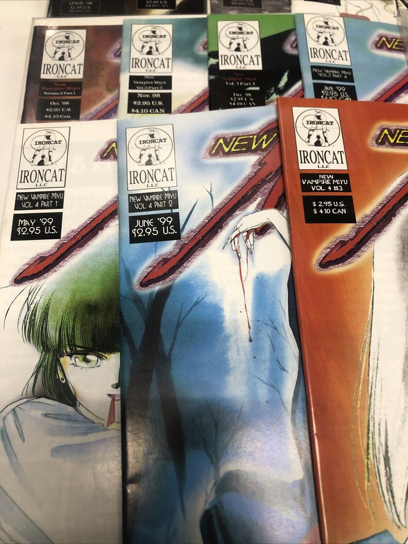 New Vampire Miyu Vol #1-4 Missing Issueu #5 From Vol #1 & Issue #4-5 Of Vol #4