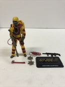 GI Joe 2011 v4 Blowtorch Flamethrower Pursuit Of Cobra 25th Complete Mint