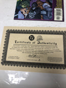 Batman Villains Files & Origins 2005 Variant (VF/NM) Signed Sketch Kevin Nowlan