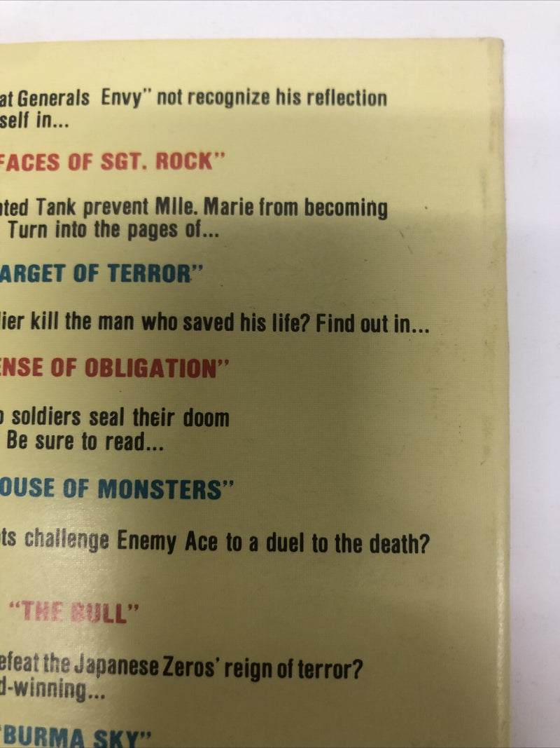 Blue Ribbon Digest : SGT Rock’s Prize (1981)