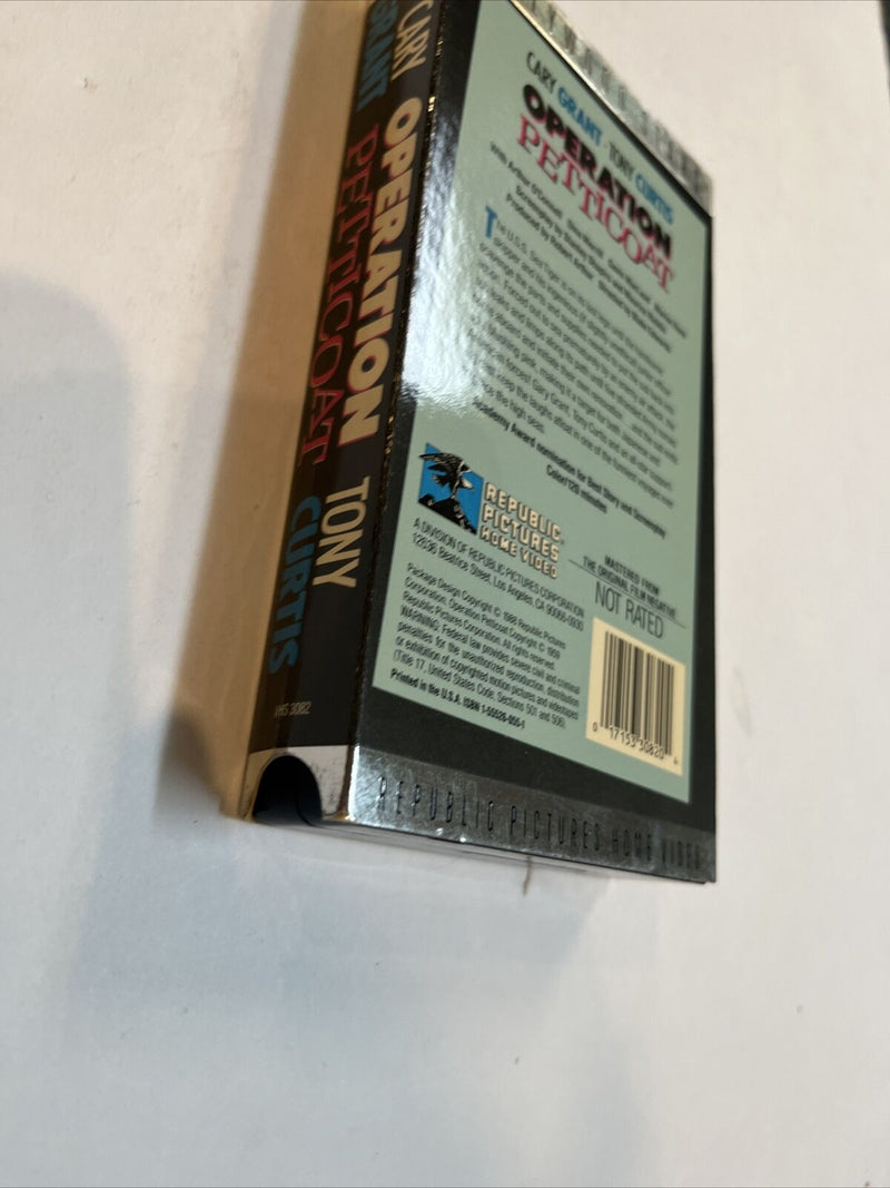 Operation Petticoat (VHS 1988) Gary Grant • Tony Curtis • Dina Merrill