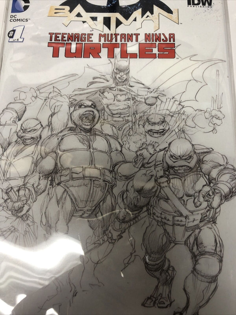 Batman Teenage Mutant Ninja Turtles Adventures • Signed Neal Adams • VF / NM