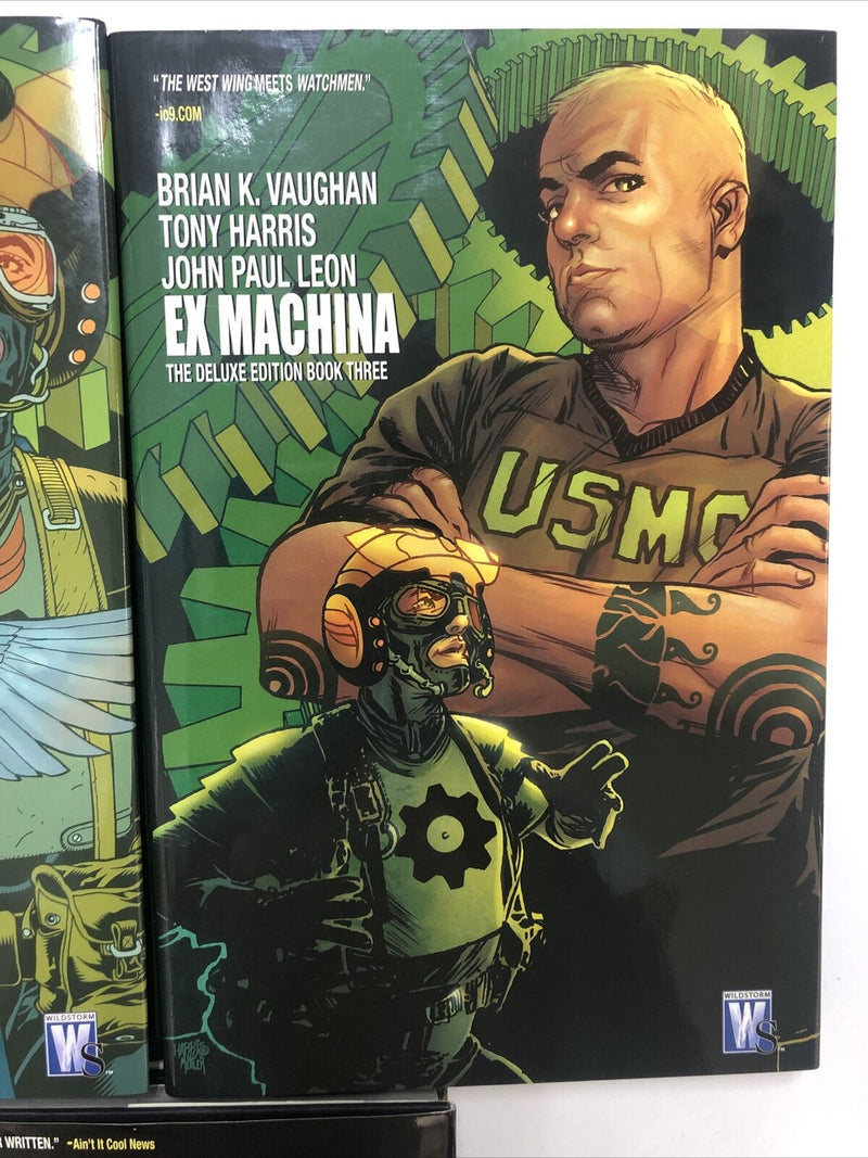 Ex Machina Deluxe Edition Vol 1-5 HC Hardcover Complete Set | Vaughan | Harris