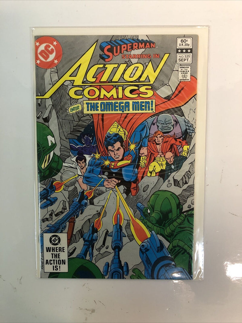 Superman Starring In Action Comics (1979) Complete Set