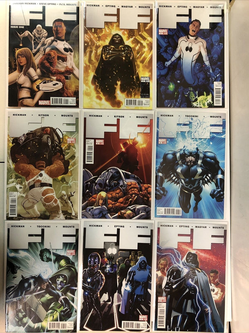 Fantastic Four FF (2011) Complete Set