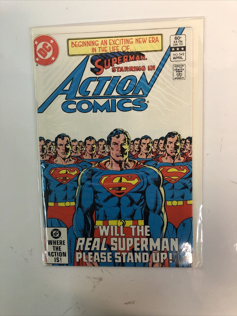 Superman Starring In Action Comics (1979) Complete Set