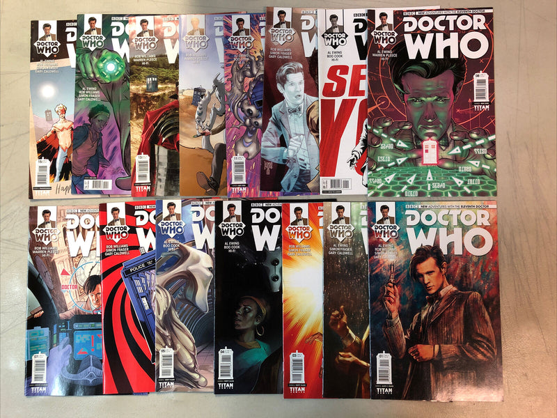 Dr. Who Eleventh Doctor #1-15 + Year Two #1-15 + Three Near Complete Sets Titan