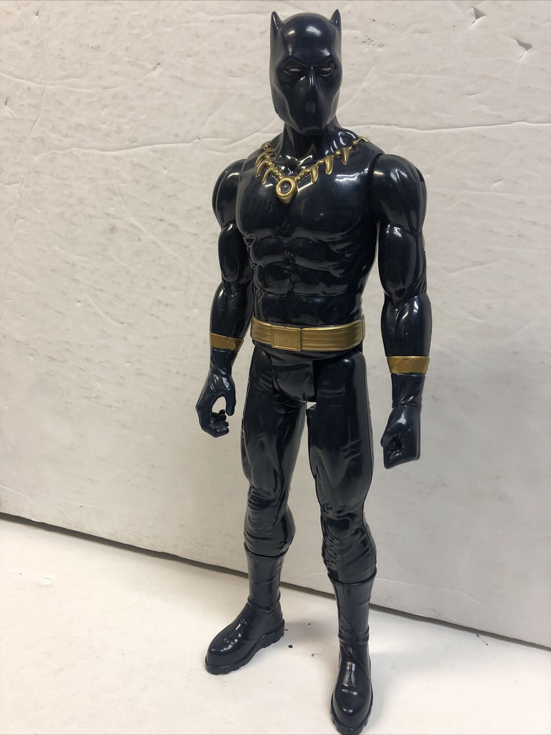 Marvel Black Panther Titan Hero Series  BLACK PANTHER | 12" you figurine