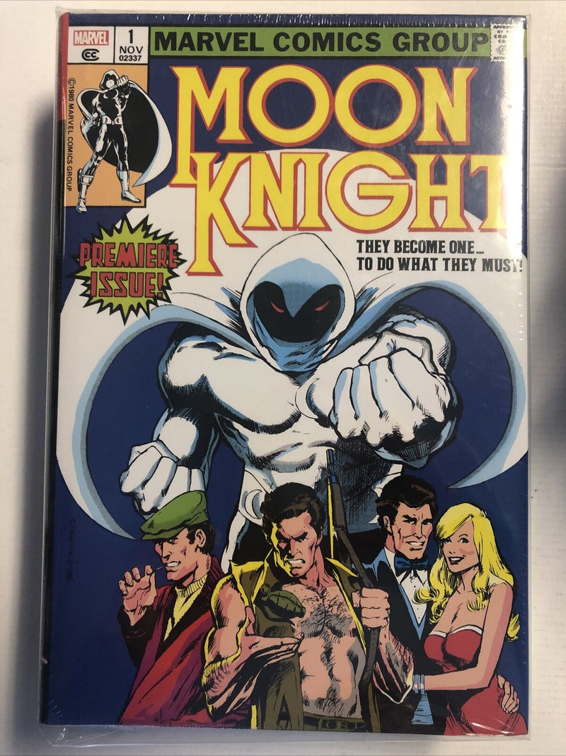 Moon Knight Vol 1 Omnibus HC (2022) Moench | Sienkiewicz | DM Cover