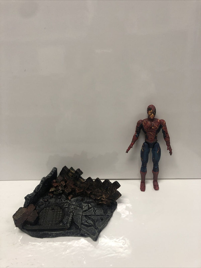 Battle Ravaged • Spider Man • Toybiza • Marvel Action