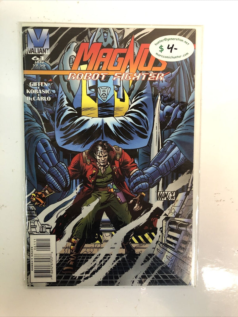 Magnus Robot Fighter (1990) Set # 1-64 & YearBook #1 (VF/NM) Missing #44•Valiant