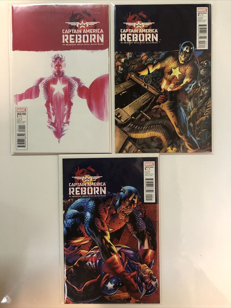 Captain America Reborn (2009) Complete Set