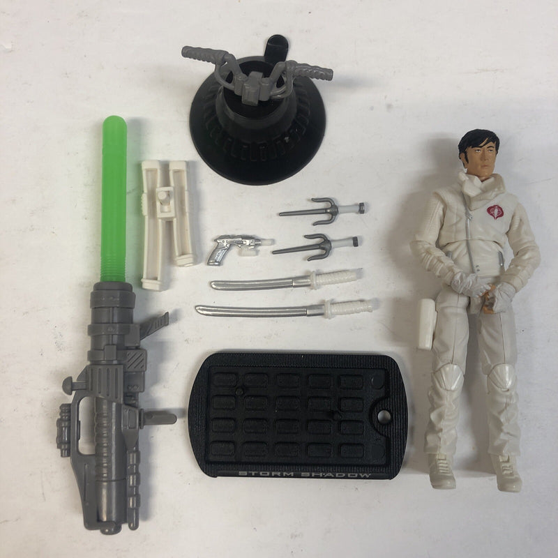 GI JOE ~ 2009 STORM SHADOW v33 COBRA NINJA COMPLETE Mint