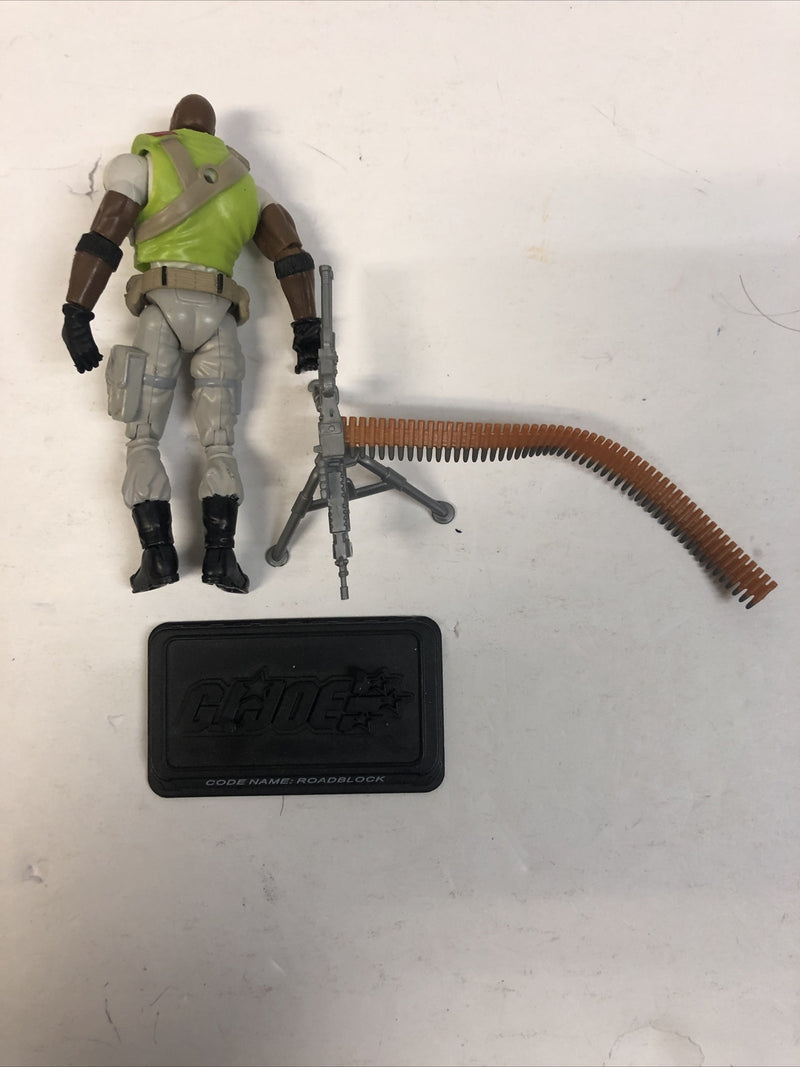 Roadblock Heavy Machine Gunner G.I. JOE COBRA 25th Anniversary v17 2007 Complete