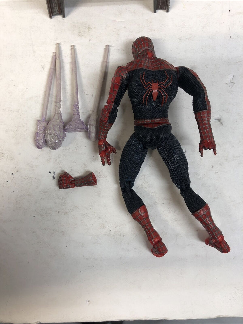 Twist N' Shoot Spider-Man | Spider-Man 2 Movie Toy Biz 2004 Complete Mint