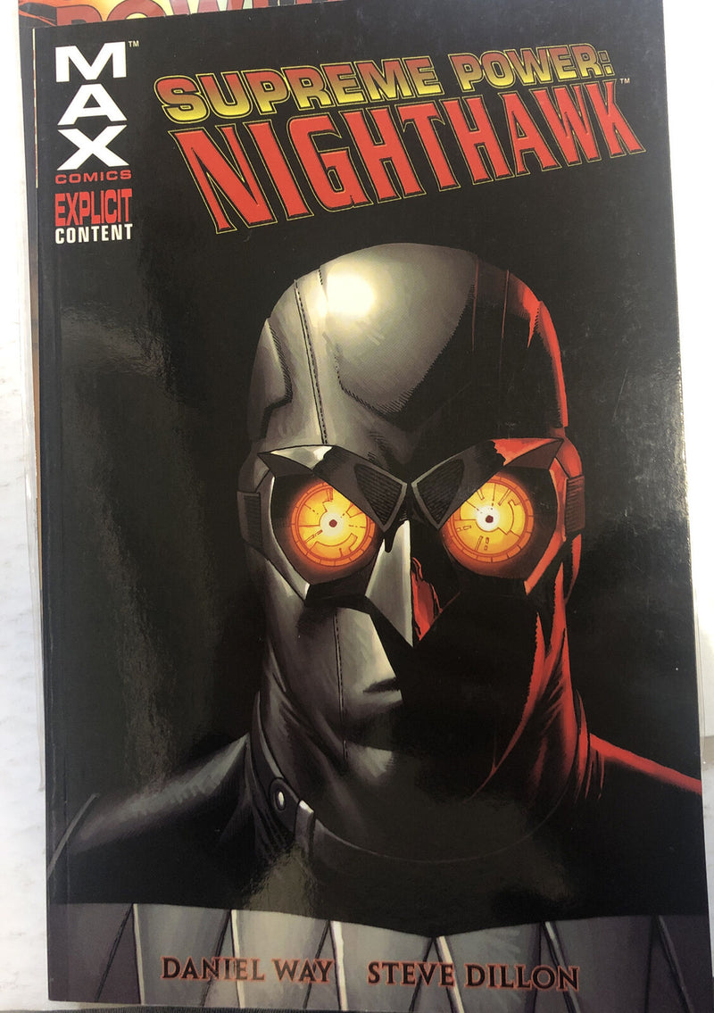 Supreme Power Nighthawk  (2006) Max Comics TPB SC Daniel Way