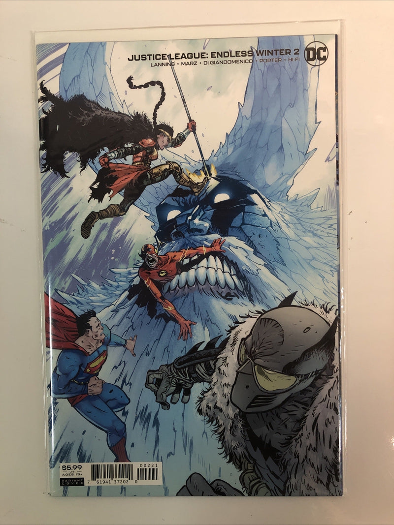 Justice League: Endless Winter (2020) Chapter#1-2 & Part#2 To 8 Complete (VF/NM)