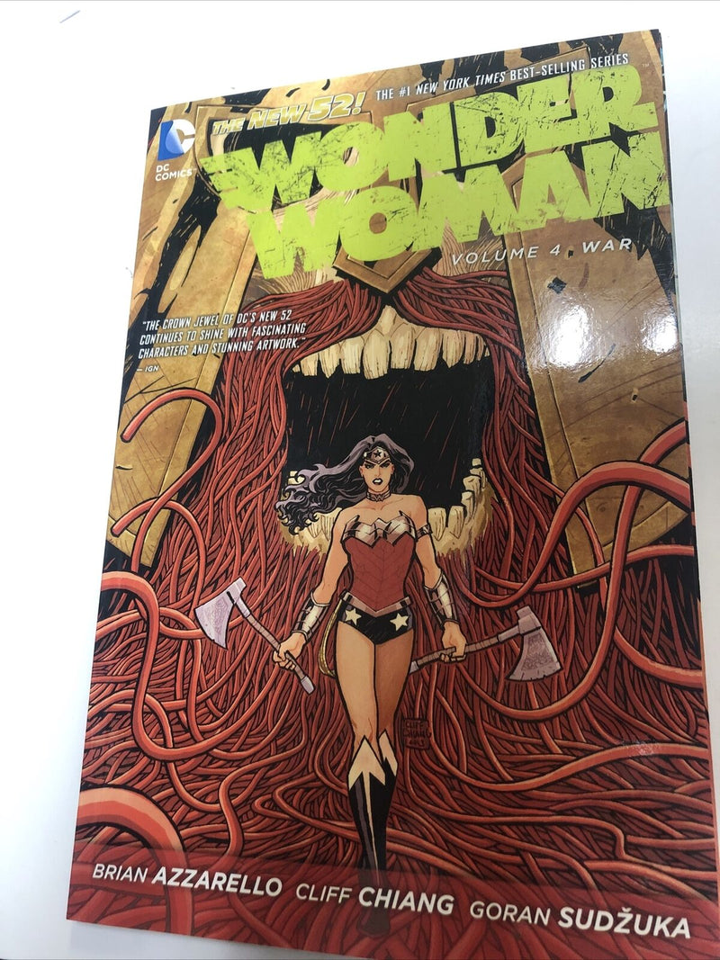 Wonder Woman Vol.4 War (2014) DC Comics TPB SC Brian Azzarello