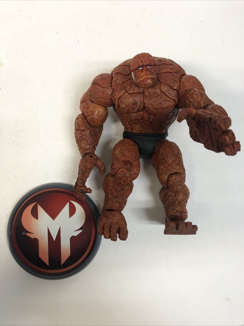 The Thing House Of M Marvel Legends Complete BAF  2006 Mint