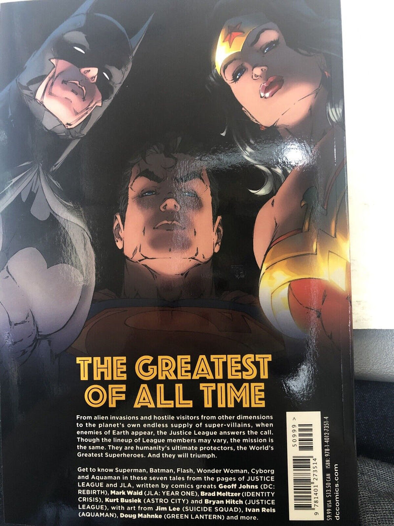 Justice League: The Greatest Triumphs (2017) Dc Comics TPB SC Geoff Johns