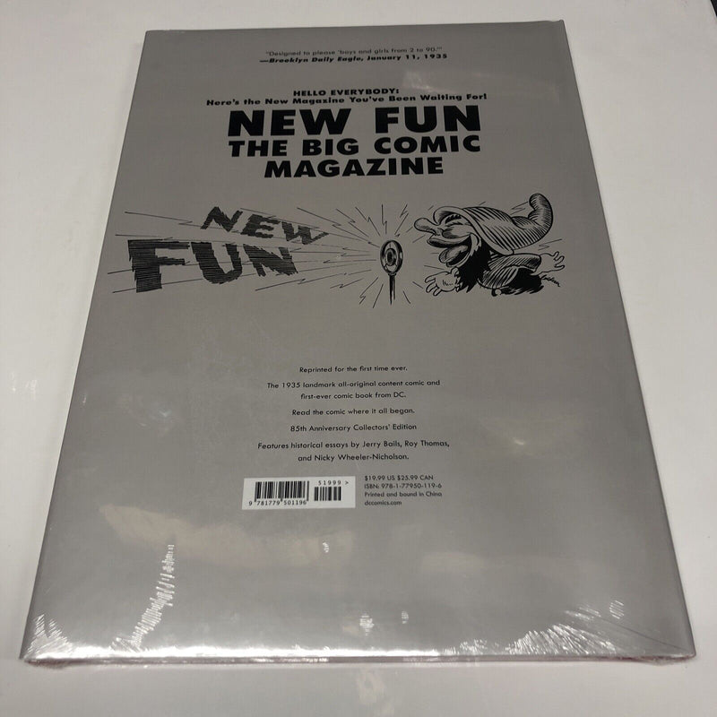 New Fun (2022) HC • Famous 1st Edition • DC Comics • Lyman Anderson • New Comic