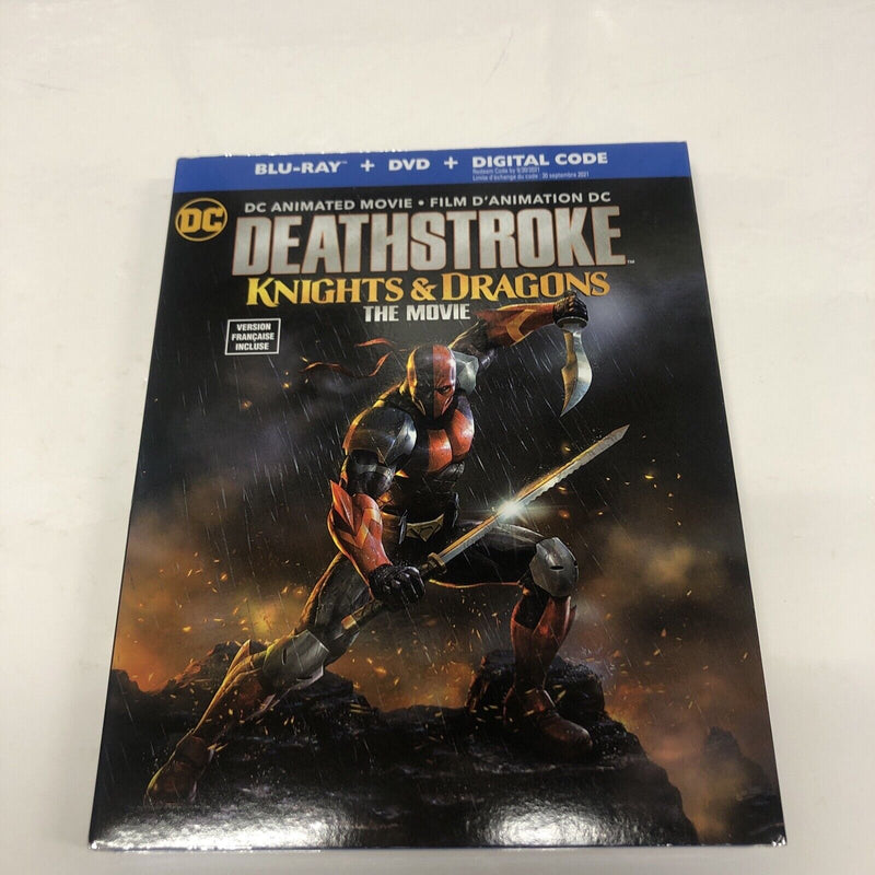 Deathstroke: Knights & Dragons (2020) Blu ray/dvd • 2-disc set • Canadian