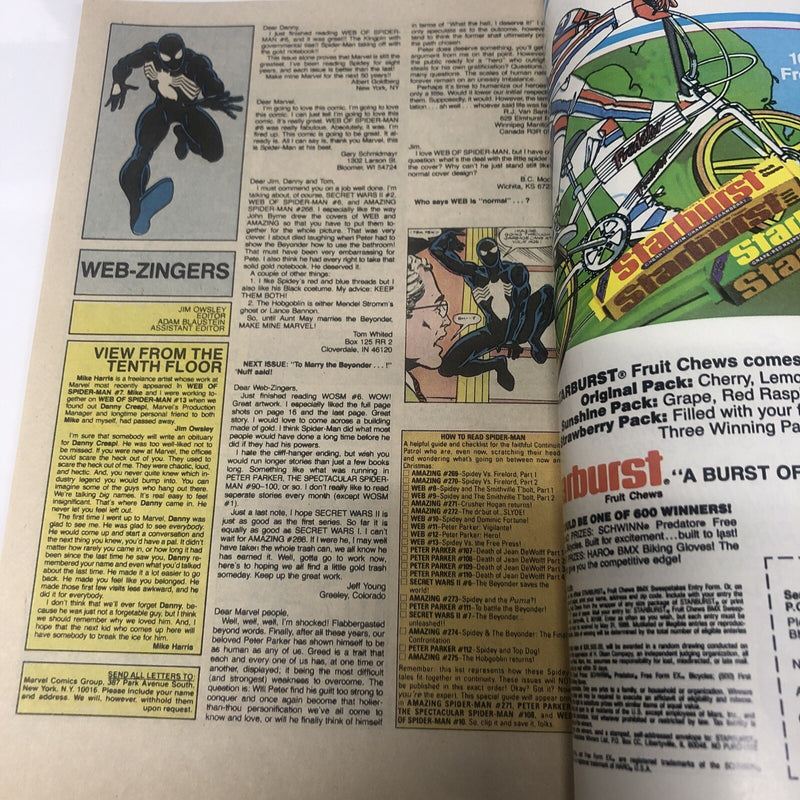Web Of Spider-Man (1985)