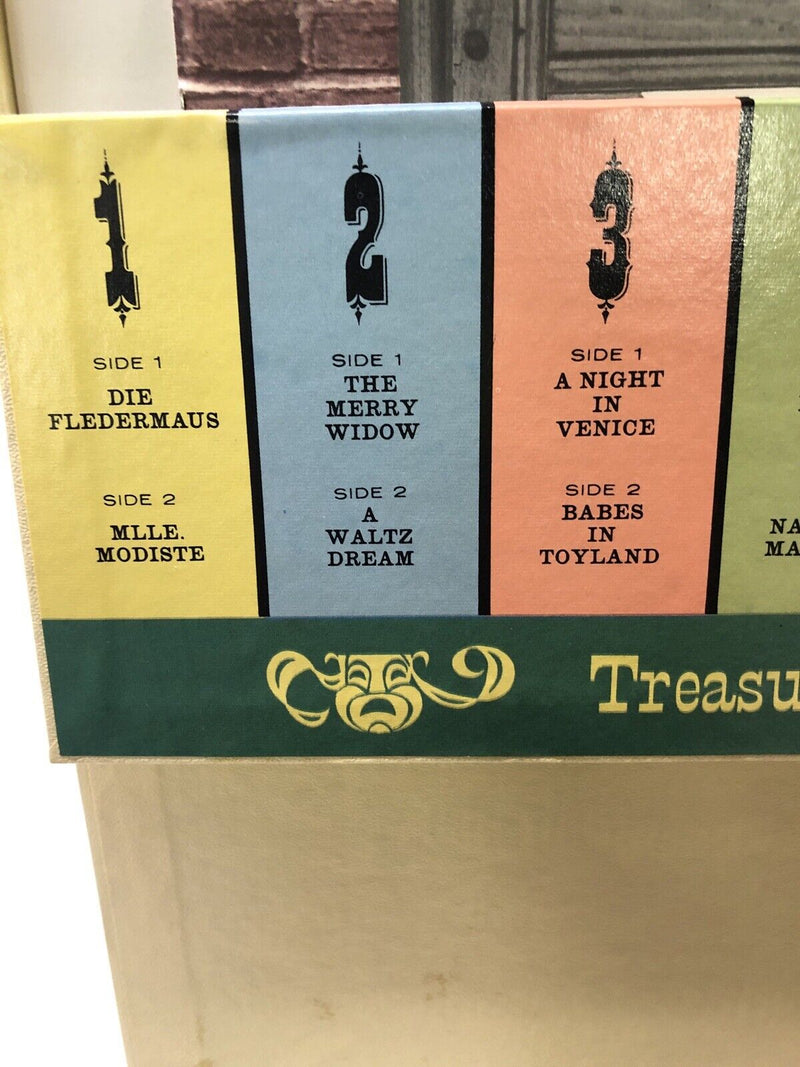 Treasury Of Great Operettas 9 (Nine) Vinyl LP  Album Boxed Set Collection