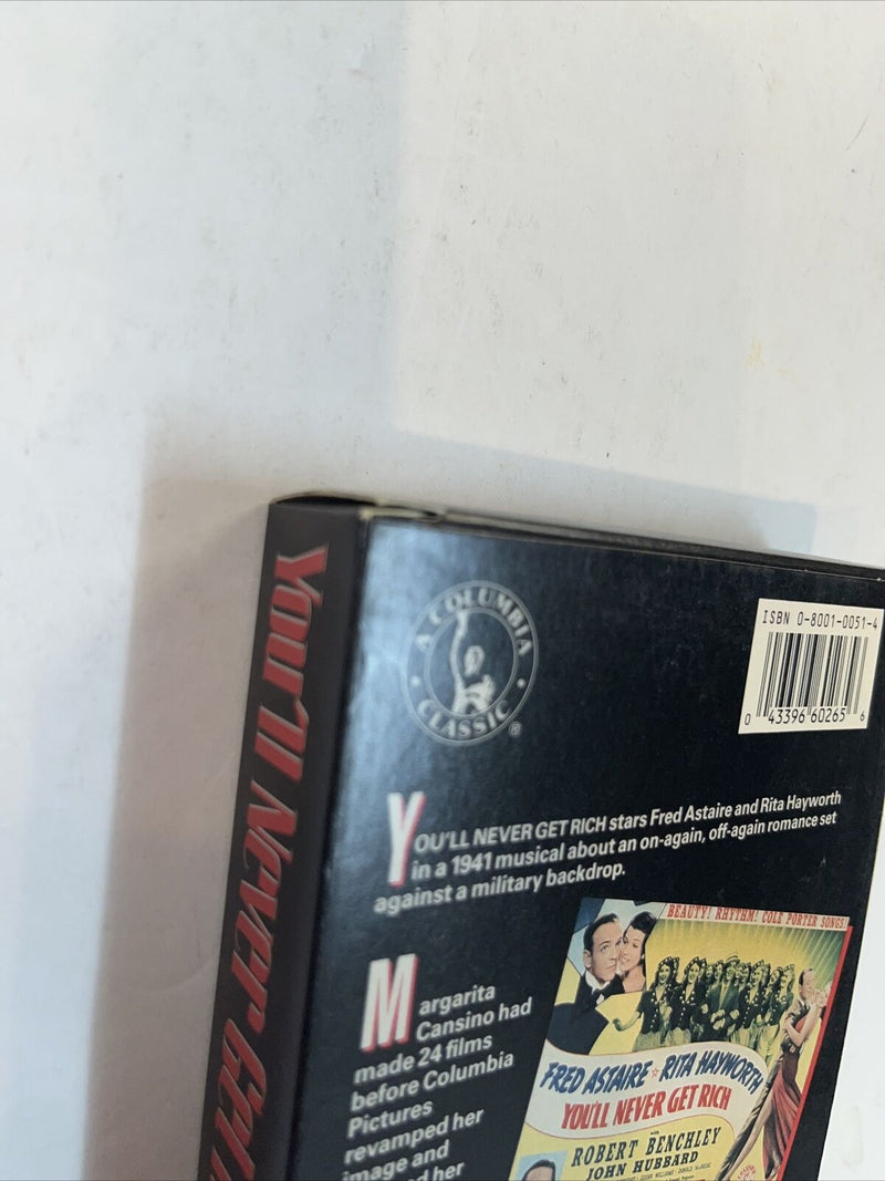 Youll Never Get Rich (VHS, 1992)