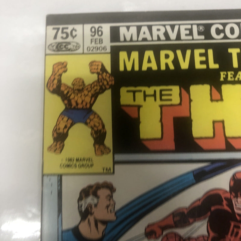Marvel Two-In-One The Thing (1983)