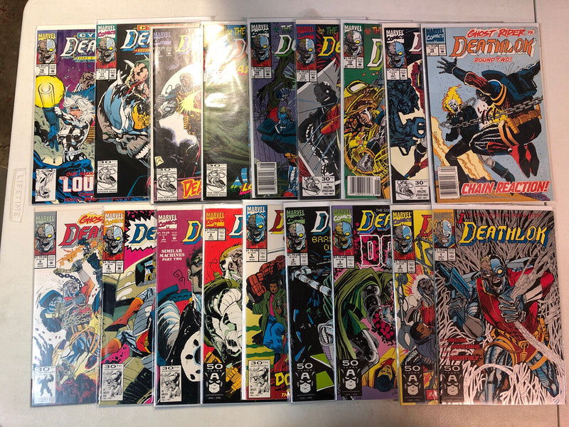 Deathlok (1991) #1-34 + Annual #1 & 2 (VF/NM) Complete Run Set Marvel