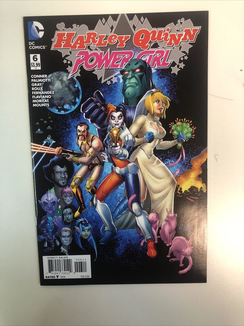 Harley Quinn Power Girl (2015) Complete Mini Set