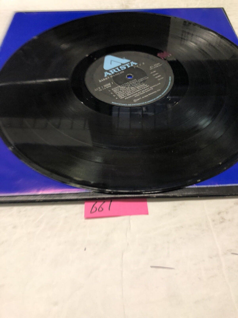 Barry Manilow Live Double Vinyl  LP Albums