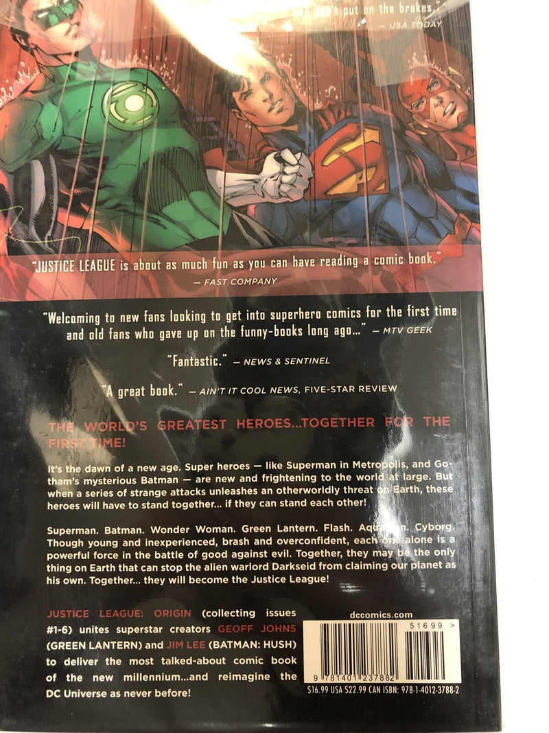 Justice League Vol.1: Origin (2013) Dc Comics TPB SC Geoff Johns