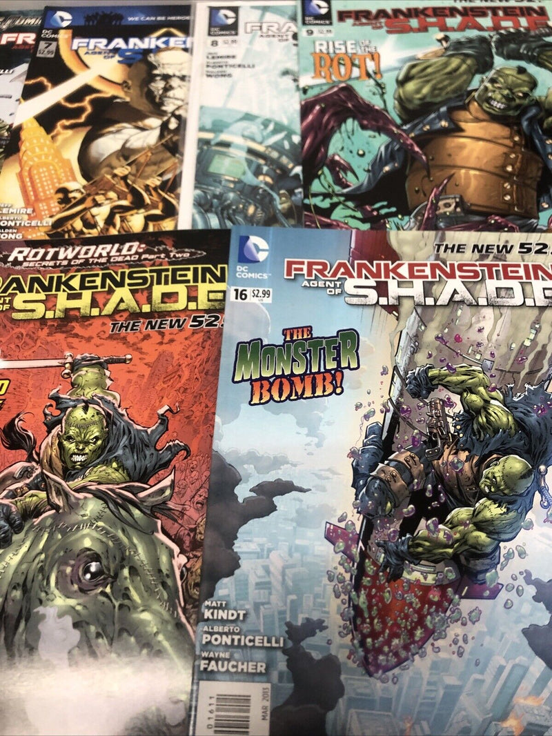 Frankenstein Agent Of Shade (2012) Set Issues