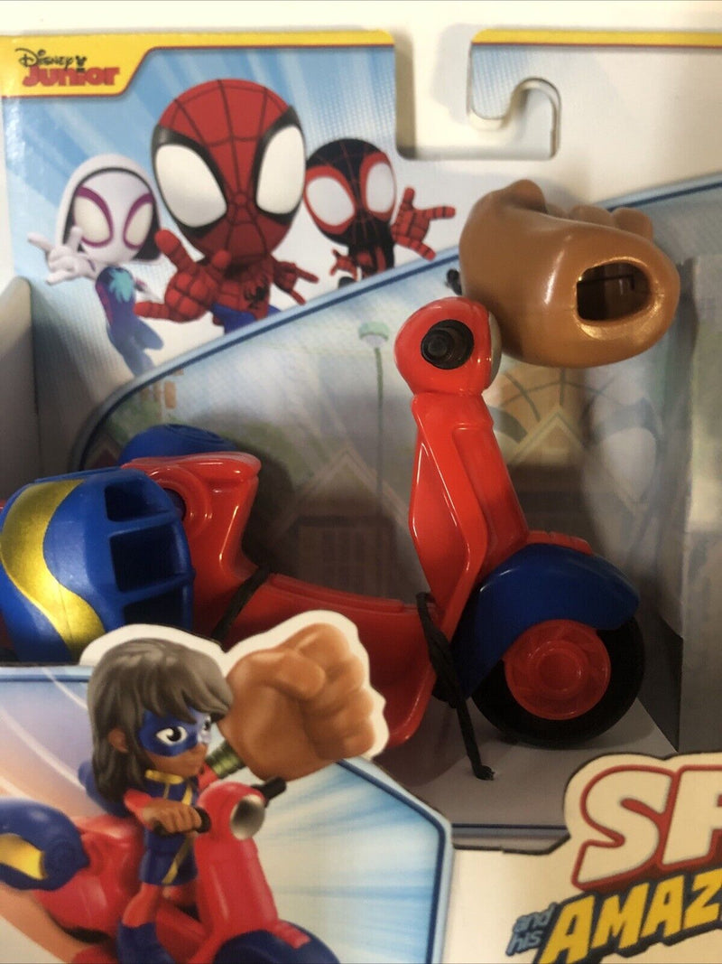 Spidey And His Amazing Friends • Spidey • Ms Marvel(2022) Hasbro • Disney Junior